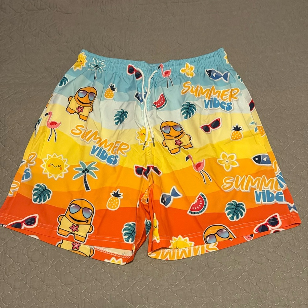 Amazon Summer Vibes Swim Trunks